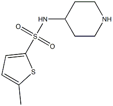 5-methyl-N-(piperidin-4-yl)thiophene-2-sulfonamide