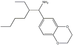 6-(1-amino-2-ethylhexyl)-2,3-dihydro-1,4-benzodioxine