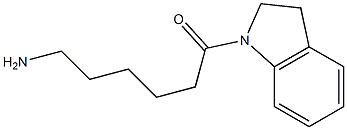 6-(2,3-dihydro-1H-indol-1-yl)-6-oxohexan-1-amine