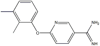 6-(2,3-dimethylphenoxy)pyridine-3-carboximidamide|