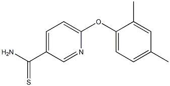 6-(2,4-dimethylphenoxy)pyridine-3-carbothioamide
