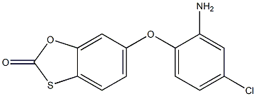 6-(2-amino-4-chlorophenoxy)-2H-1,3-benzoxathiol-2-one