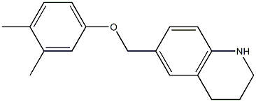 6-(3,4-dimethylphenoxymethyl)-1,2,3,4-tetrahydroquinoline