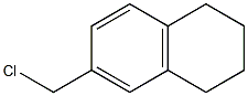 6-(chloromethyl)-1,2,3,4-tetrahydronaphthalene Struktur