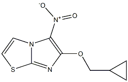 6-(cyclopropylmethoxy)-5-nitroimidazo[2,1-b][1,3]thiazole