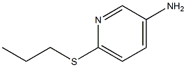 6-(propylsulfanyl)pyridin-3-amine Structure