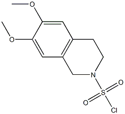 6,7-dimethoxy-1,2,3,4-tetrahydroisoquinoline-2-sulfonyl chloride|