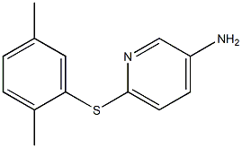 6-[(2,5-dimethylphenyl)sulfanyl]pyridin-3-amine