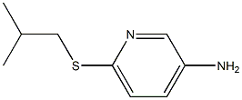  6-[(2-methylpropyl)sulfanyl]pyridin-3-amine