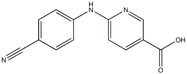  6-[(4-cyanophenyl)amino]pyridine-3-carboxylic acid