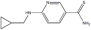 6-[(cyclopropylmethyl)amino]pyridine-3-carbothioamide|