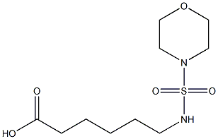 6-[(morpholine-4-sulfonyl)amino]hexanoic acid|