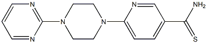 6-[4-(pyrimidin-2-yl)piperazin-1-yl]pyridine-3-carbothioamide