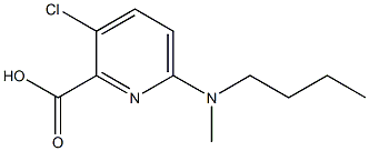 6-[butyl(methyl)amino]-3-chloropyridine-2-carboxylic acid