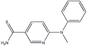 6-[methyl(phenyl)amino]pyridine-3-carbothioamide