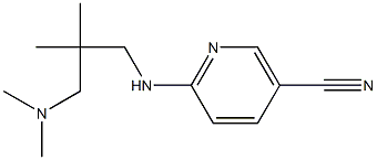 6-{[3-(dimethylamino)-2,2-dimethylpropyl]amino}nicotinonitrile