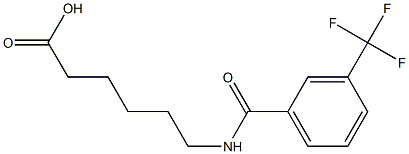 6-{[3-(trifluoromethyl)phenyl]formamido}hexanoic acid
