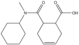 6-{[cyclohexyl(methyl)amino]carbonyl}cyclohex-3-ene-1-carboxylic acid