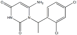 6-amino-1-[1-(2,4-dichlorophenyl)ethyl]-1,2,3,4-tetrahydropyrimidine-2,4-dione