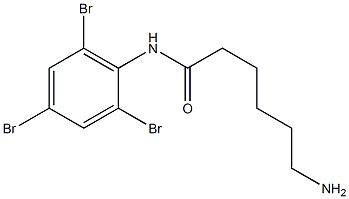 6-amino-N-(2,4,6-tribromophenyl)hexanamide,,结构式