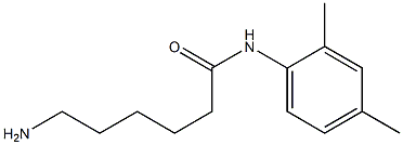 6-amino-N-(2,4-dimethylphenyl)hexanamide,,结构式