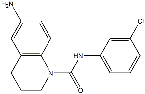 6-amino-N-(3-chlorophenyl)-1,2,3,4-tetrahydroquinoline-1-carboxamide|