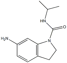 6-amino-N-(propan-2-yl)-2,3-dihydro-1H-indole-1-carboxamide Structure