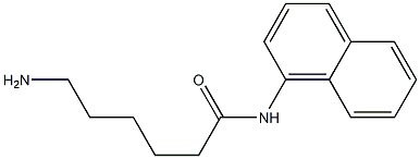 6-amino-N-1-naphthylhexanamide,,结构式