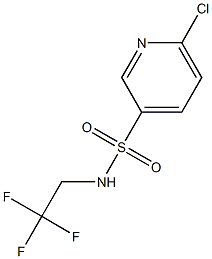 6-chloro-N-(2,2,2-trifluoroethyl)pyridine-3-sulfonamide