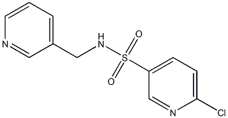 6-chloro-N-(pyridin-3-ylmethyl)pyridine-3-sulfonamide