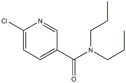 6-chloro-N,N-dipropylpyridine-3-carboxamide|