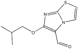 6-isobutoxyimidazo[2,1-b][1,3]thiazole-5-carbaldehyde|