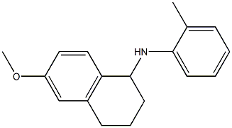  6-methoxy-N-(2-methylphenyl)-1,2,3,4-tetrahydronaphthalen-1-amine