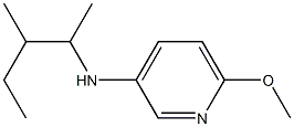 6-methoxy-N-(3-methylpentan-2-yl)pyridin-3-amine|