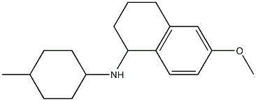 6-methoxy-N-(4-methylcyclohexyl)-1,2,3,4-tetrahydronaphthalen-1-amine|