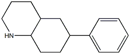 6-phenyl-decahydroquinoline Struktur
