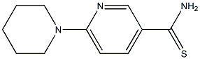 6-piperidin-1-ylpyridine-3-carbothioamide Structure