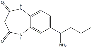 7-(1-aminobutyl)-2,3,4,5-tetrahydro-1H-1,5-benzodiazepine-2,4-dione|