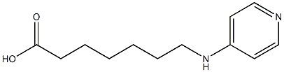 7-(pyridin-4-ylamino)heptanoic acid 结构式