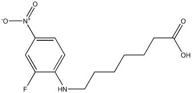 7-[(2-fluoro-4-nitrophenyl)amino]heptanoic acid