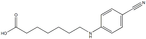  7-[(4-cyanophenyl)amino]heptanoic acid