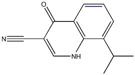 8-isopropyl-4-oxo-1,4-dihydroquinoline-3-carbonitrile