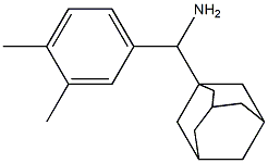 adamantan-1-yl(3,4-dimethylphenyl)methanamine Structure