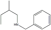 benzyl(2-methylbutyl)amine Structure
