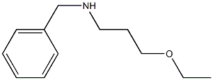 benzyl(3-ethoxypropyl)amine Structure