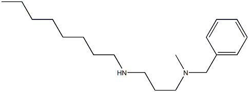 benzyl(methyl)[3-(octylamino)propyl]amine Struktur