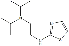 bis(propan-2-yl)[2-(1,3-thiazol-2-ylamino)ethyl]amine Structure