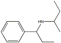 butan-2-yl(1-phenylpropyl)amine,,结构式
