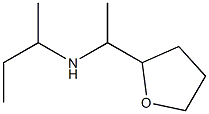 butan-2-yl[1-(oxolan-2-yl)ethyl]amine,,结构式