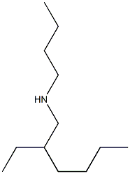 butyl(2-ethylhexyl)amine Struktur